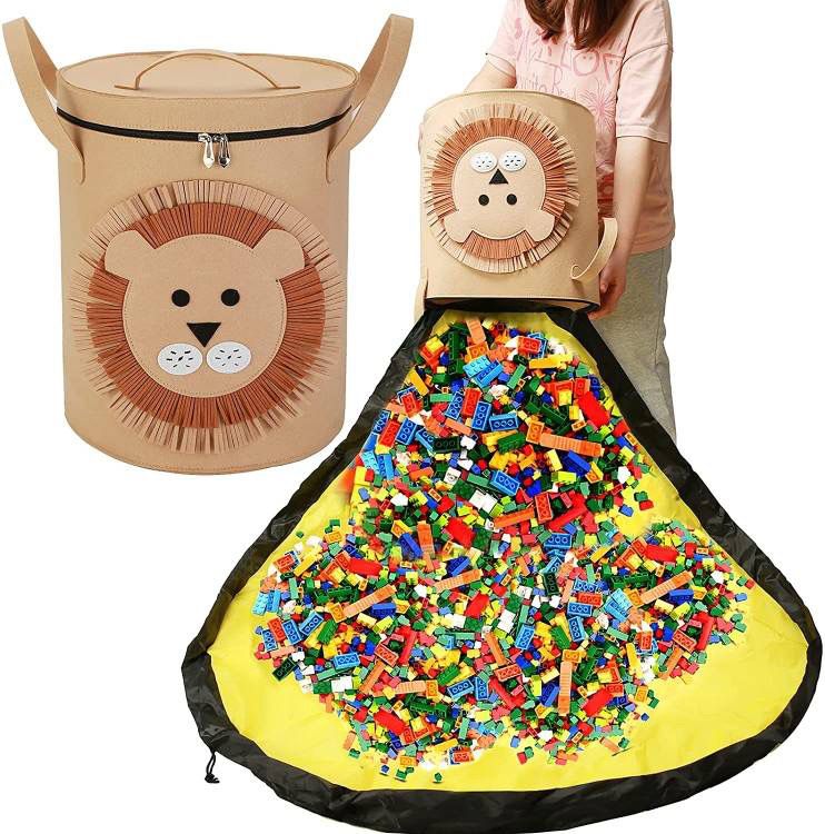 Toy Storage Box With Mat