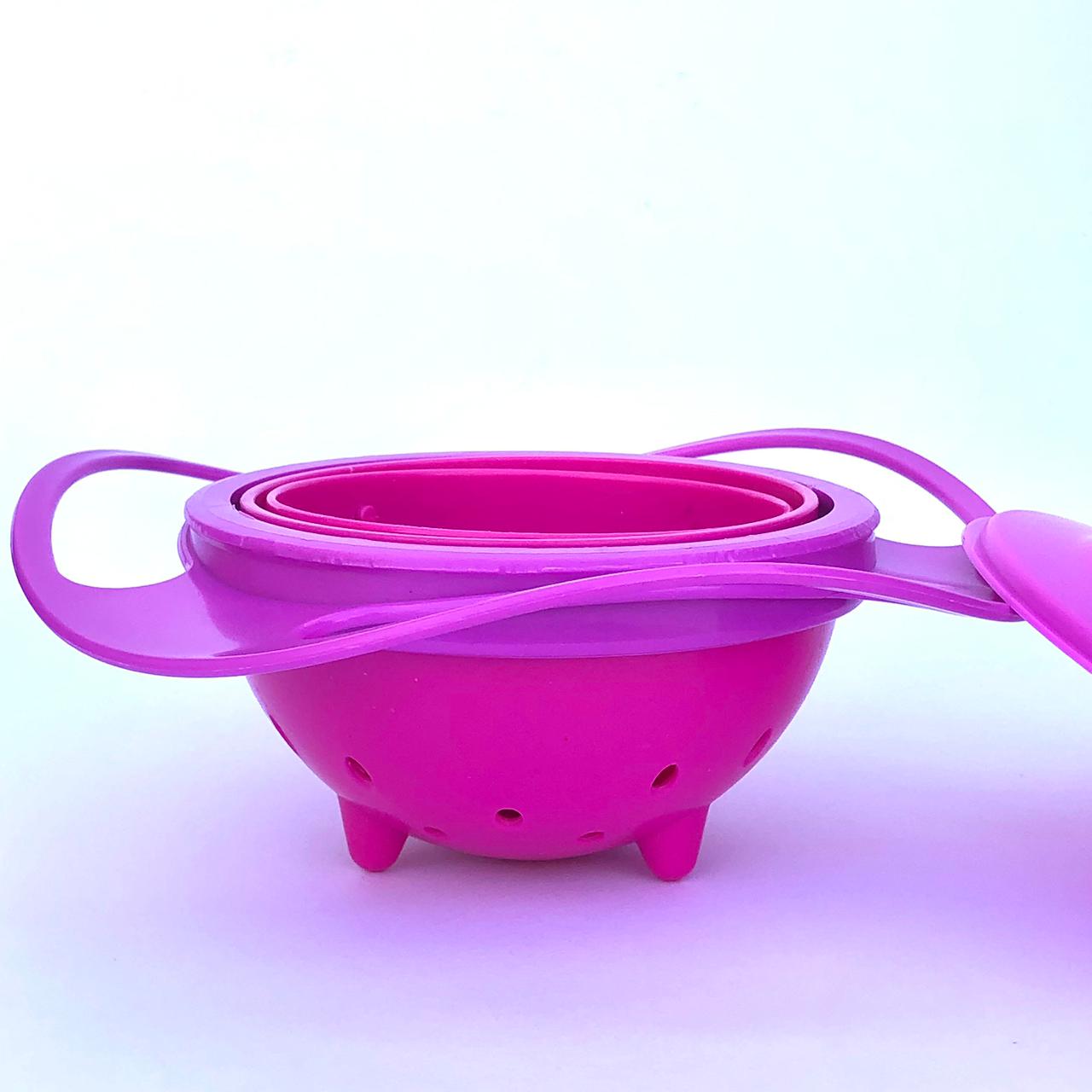 Anti-spill baby bowl