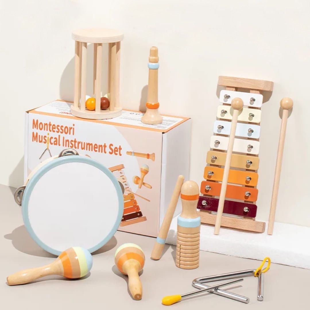 Montessori Musical Instruments Set – Baby Mondo