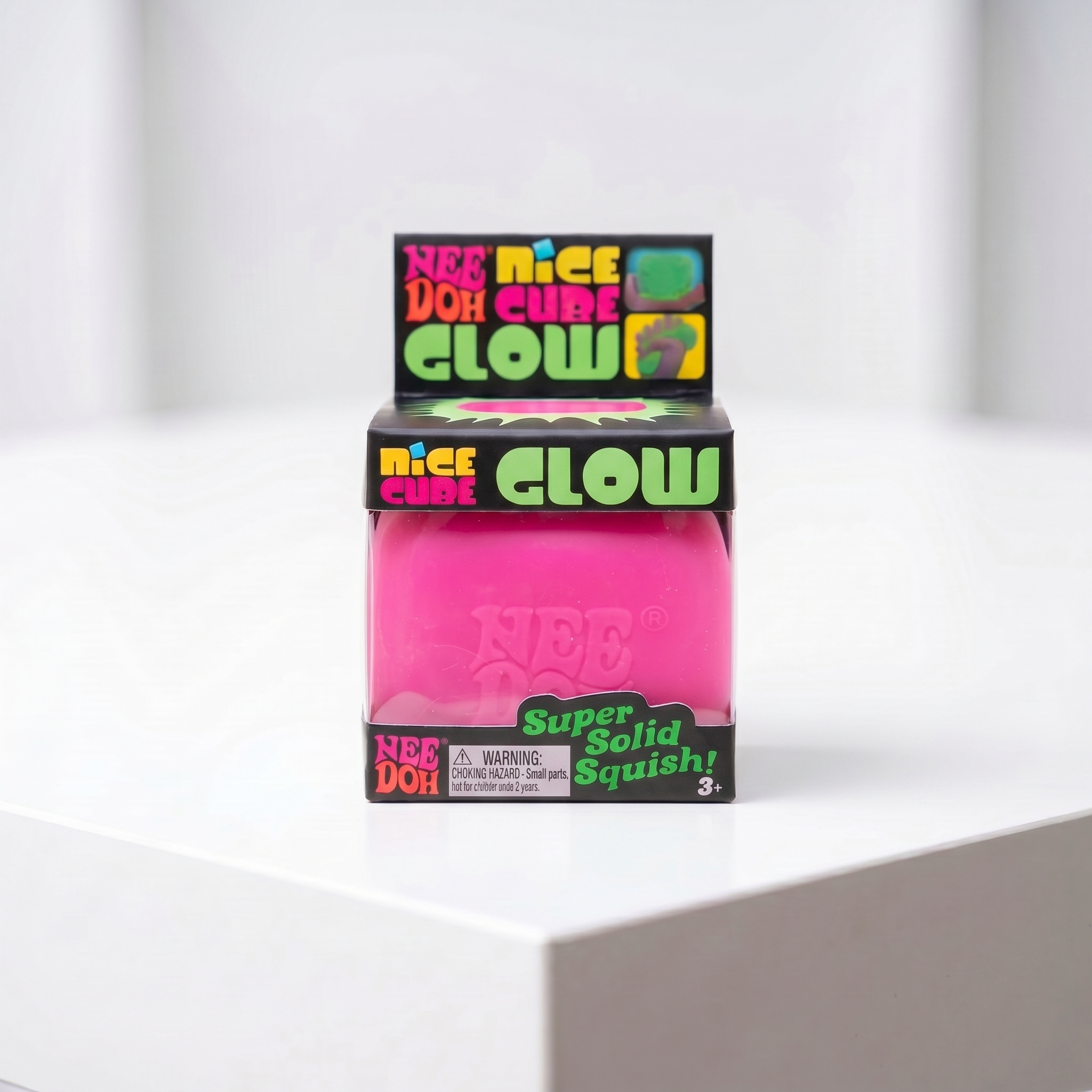 NeeDoh Nice Cube Glow in the Dark
